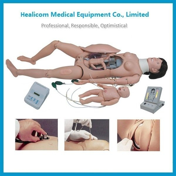 Hf55 Delivery and Maternal and Neonatal Emergency Simulator Manikin for CPR Training