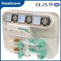 Medical Hospital Equipment Automatic Portable Syringe Infusion Pump Double Channel Injection Pump
