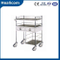 Stainless Steel Medicative Cart Hospotal Trolley for Medicine Change