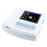 HE-12D Portable 9 inch touch screen 12 Channel Color LCD Screen Digital ECG Machine