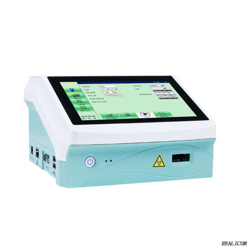 High Qualit WIF-10 veterinary medical Touch Screen Portable Canine Progesterone Analyzer With Test Reagent Card