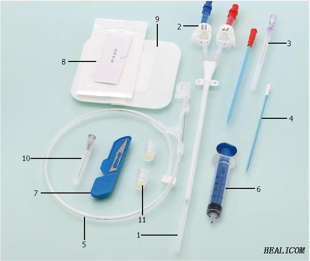 Disposable medical consumables Hemodialysis Catheter Kit