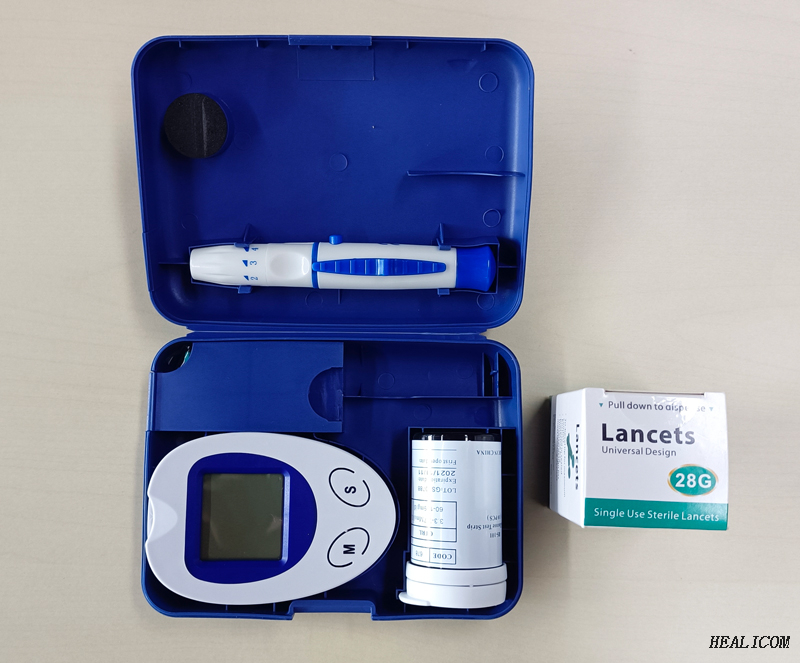 CE Portable BG-101 Blood Glucometer Testing Equipments Blood glucose monitoring system