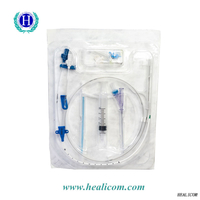 Medical consumables Disposable sterile double lumen central venous catheter kit