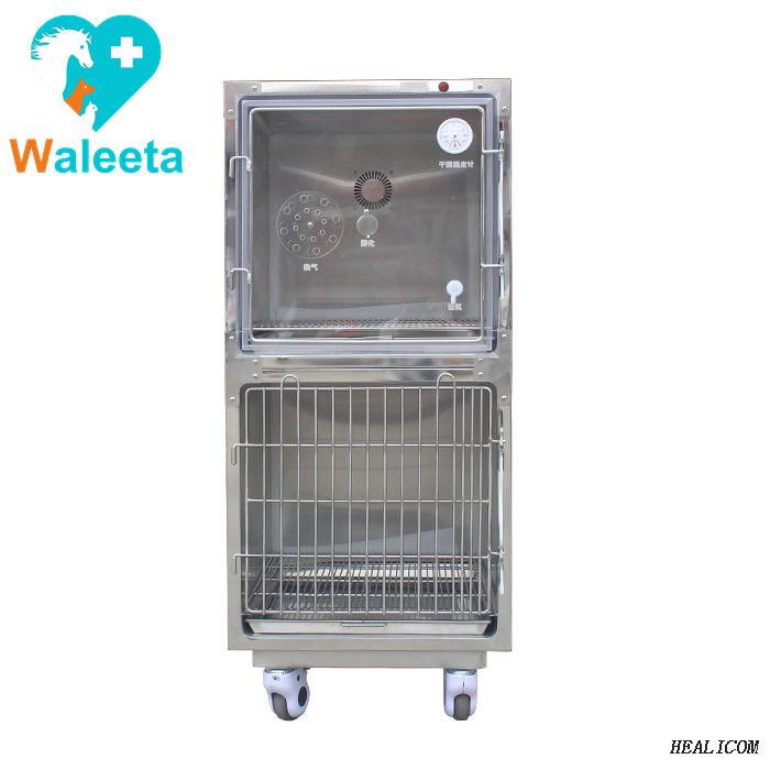 Hot Sale Stainless Steel veterinary Pet Oxygen Cage WT-46 Veterinary Animal Pet Cages for dogs