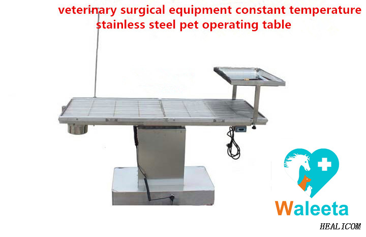 High Quality WT-04 Hospital Clinic Stainless Steel Automatic Constant Temperature Pet Animal Operation Table