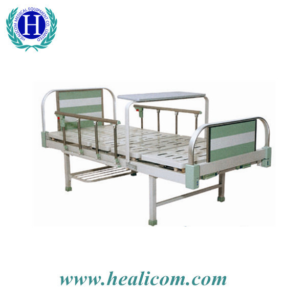 DP-L204 Two Function Aluminum Alloy Two Crank Manual Hospital Bed