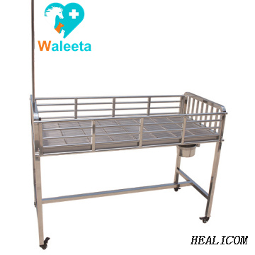 WT-38 Stainless Steel Customize Severe Simple Surgical Cart Mobile Multifunctional Infusion Veterinary Anatomy Dissection Table