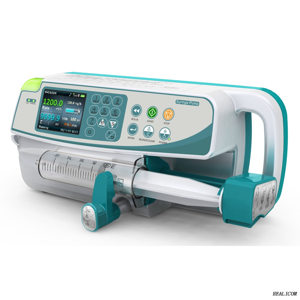 Animal Equipment WTK-400 Vet High Accuracy Different Infusion Mode Large Colorful LCD Screen Infusion Syringe Pump Machine